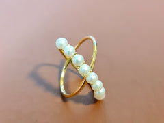 Pearly Interlocking Bubble Ring