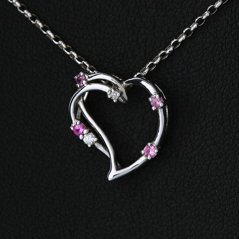 Entwined Hearts Necklace