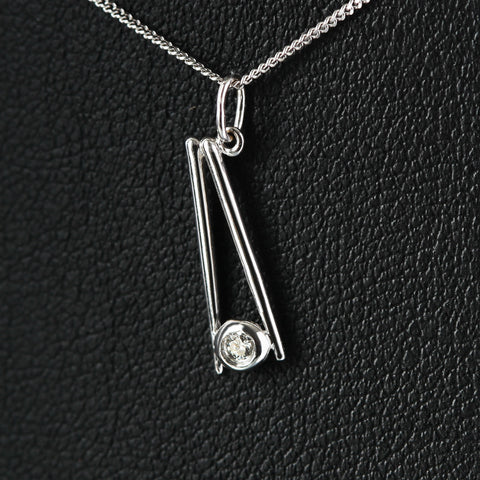 Chopsticks Play Necklace