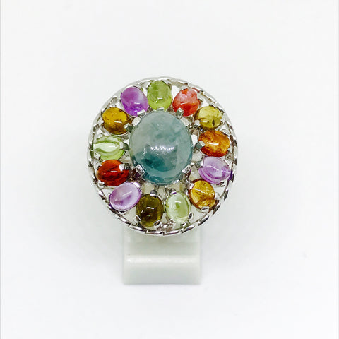 Floral Palette Ring