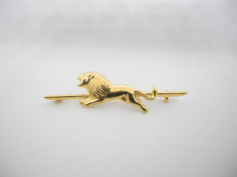 Lion Brooch