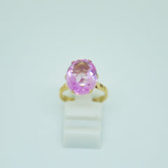 Pink Glow Ring