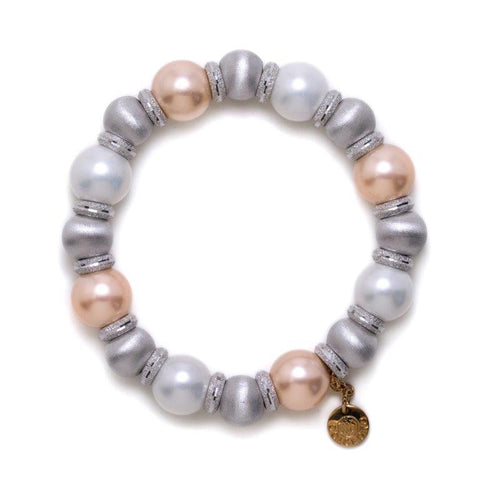 Dolceoro Rose Pearl Bracelet