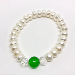 Pearly Bracelet in Pine