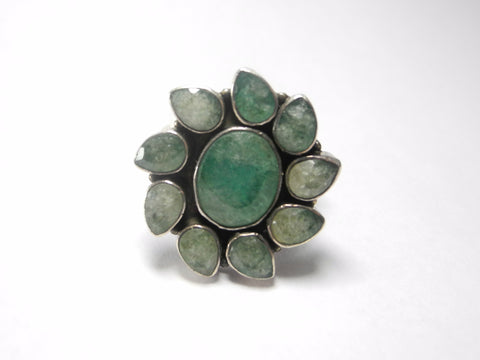 Floral Twirl Ring