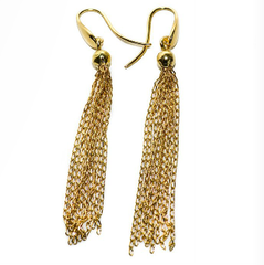 Gold Dangly Earrings