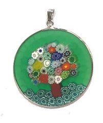 Scenic Spring Millefiori Pendant