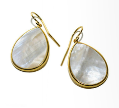 Mother of White Pearl Earrings